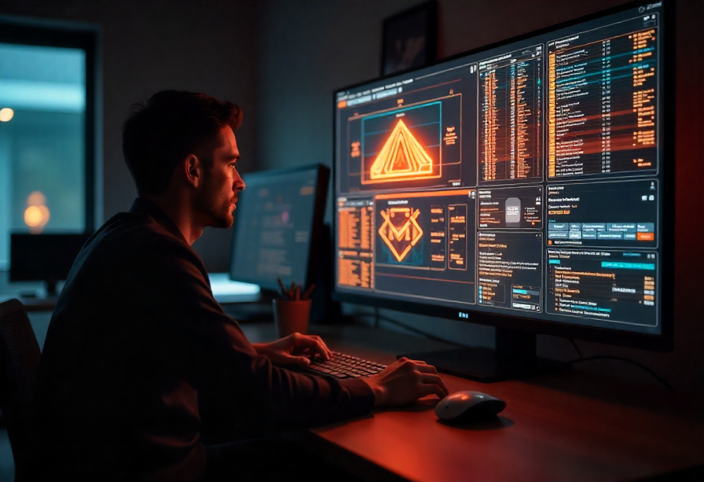 Azure Security Labs control panel displaying comprehensive security analytics and threat simulation results